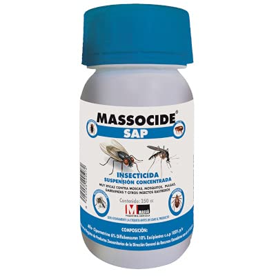 MASSÃ“ Matamosquitos Massocide SAP 250cc, anti Insectos