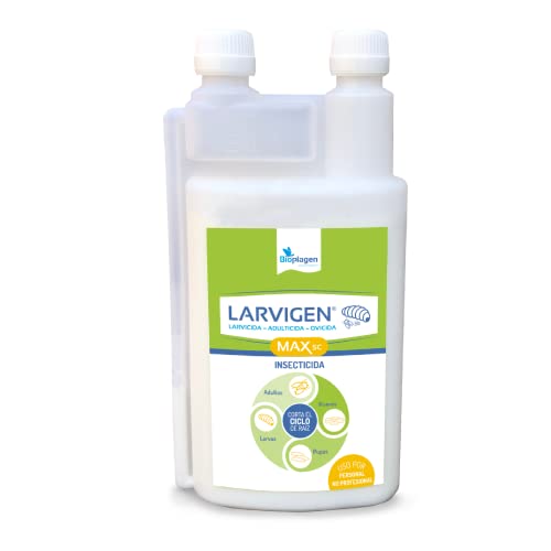 Larvigen MAX SC | Insecticida larvicida | Insecticida con efecto en todas las fases del ciclo de vida | Larvicida de acci贸n prolongada + Adulticida de choque | Formato 250 ml