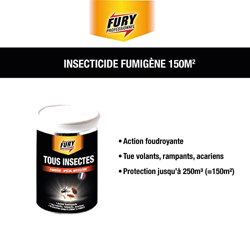 Fury insecticida fumÃ­genos 150Â m3, 6 unidades