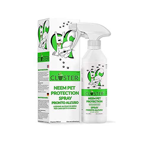 CLOSTER Neem Pet Protection Spray Antiparasitario Insecticida contra Pulgas Y Garrapatas 脕caros Piojos Insectos