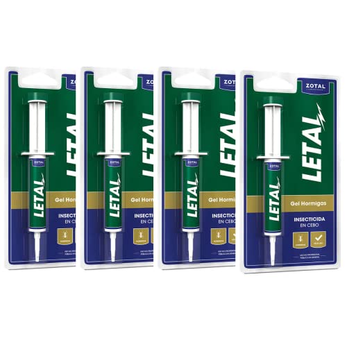 LETAL® Gel insecticida (Pack Hormigas x4)