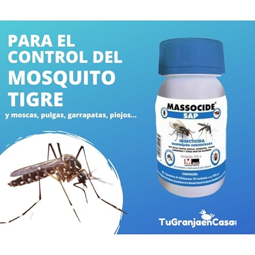 Pesticida natural Concentrado contra Moscas, Mosquitos y Otros Insectos. 250 CC