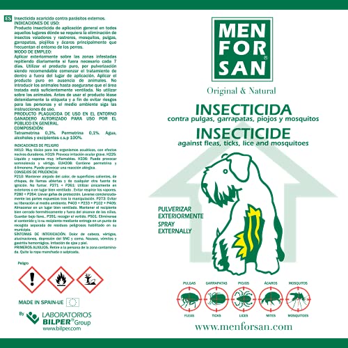 MENFORSAN Insecticida Perros - 750 ml